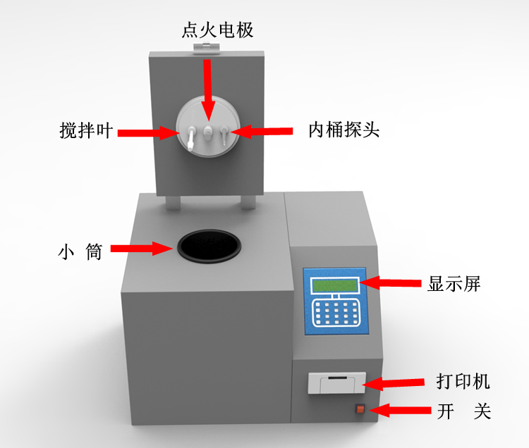 量热仪结构图