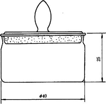 玻璃称量瓶示意图