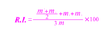 罗加指数计算公式1