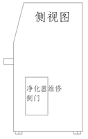 HDL-600自动测硫仪侧视图