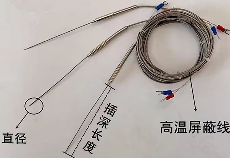 热电偶在胶质层测定仪中的位置